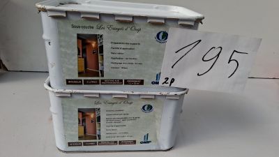 Lot de 2 pots de sous-couche intérieure ONIP “Les Essuyés d’…