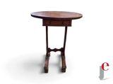 an image of a small table with a drawer underneath it