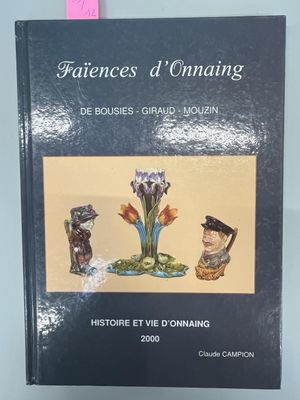 a book with a picture of three vases on it