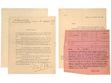 un gros plan sur une feuille de papier sur laquelle figure un document