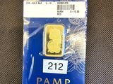 lingot d'or Pamp