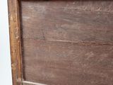 a close up of a wooden door with a white background