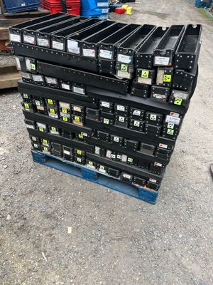 a stack of boxes that are stacked on top of each other