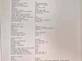 an image of a white paper with a list of items on it