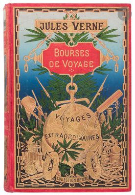 an old book with a picture of an elephant on it ' s cover