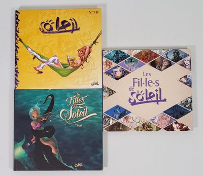 Deux livres sont posés sur une surface blanche avec un fond jaune.