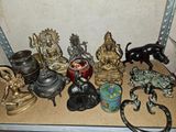 a lot of different items on the table