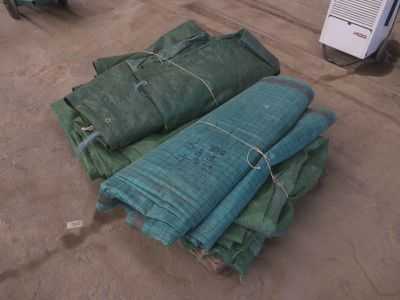 beaucoup de sacs posés par terre