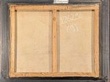 an image of a picture of a window with a sign on it