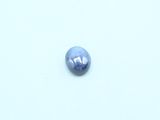 l'image d'une perle bleue sur un fond blanc