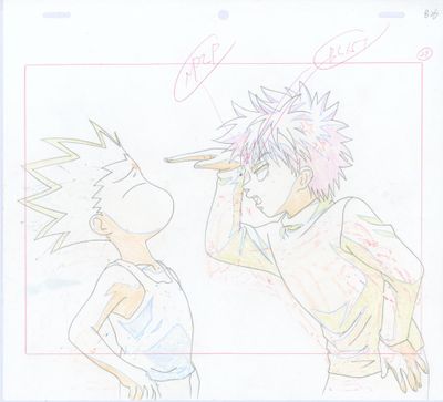 dessin représentant un garçon et une fille qui se regardent
