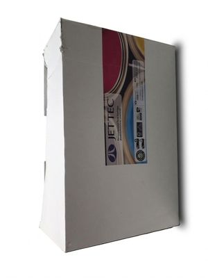 an image of a white box with a picture of a person on it