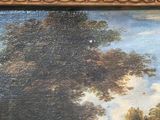 a picture of a painting on the wall of a room