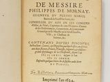 an open book with a drawing of a man on it