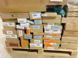 a pile of boxes that are stacked on top of each other