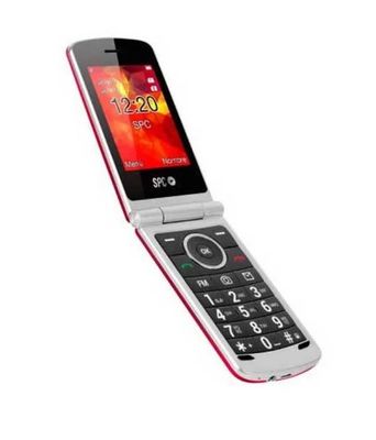 a close up of a cell phone on a white background