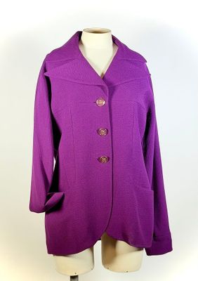 KARL LAGERFELD, originale veste laine mélangée de couleur pr…