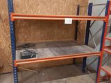 a shelf with a lot of shelves in it