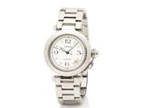 Image d'une montre-bracelet de femme sur fond blanc