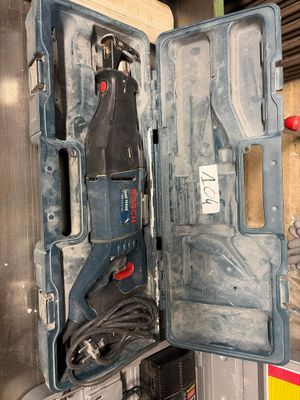 a tool in the case that is open and ready to be used