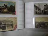 an open book with pictures of buildings and buildings on it