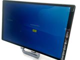 an image of a computer monitor with a blue screen