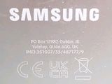 a picture of the back of a samsung phone with the samsung logo on it