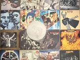 a picture of a collage of various album covers