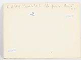 a piece of paper with writing on it on a table