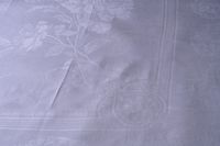 Nappe de banquet damassée aux graminées et volubilis, aux Gr… (photo 3)