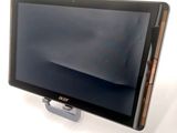 a tablet that is sitting on top of a stand