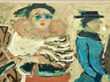 an image of a painting of a woman holding a child