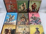 a set of five books of the famous novels