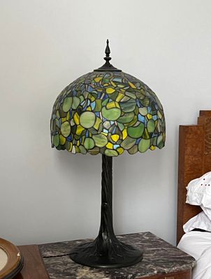 Lampe Art Nouveau d'après Tiffany - Élégance et Style