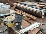 many different types of wood in this room