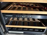 an image of a wine cooler that is open and ready to be used