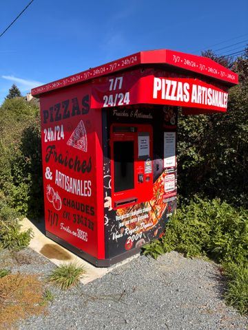Distributeur automatique de pizzas, constructeur APITECH, marque ...