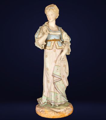 Figurine en porcelaine Alena du 19e au 20e siècle