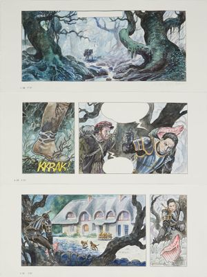 Milo Manara (né en 1945) Borgia, Les Flammes du bûcher, Tome…