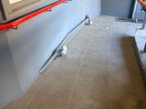 a picture of a room that is being remodeled and is being remodeled