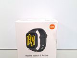 packaging of the new xiao watch active is shown in the box