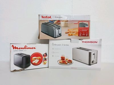 Lot de 3 grille pain - TEFAL - MOULINEX - THOMSON - Descellé…