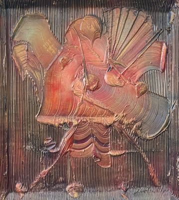 ARCHIGUILLE (1932-2017) Composition abstraite