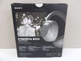 a close up of a box with a pair of headphones on it