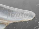 a close up of a metal object on a table