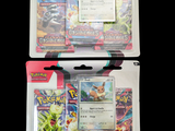 deux paquets de cartes Pokémon dans leur emballage