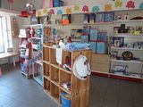 a store with a lot of toys and toys on the shelves