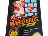 un jeu vidéo intitulé « Mario Bros » sur la couverture d'un livre