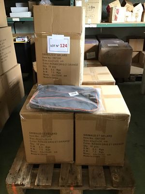 Ensemble de 47 sacs de transport GRIMAUD et GELARD de couleur gris et  - Photo 1