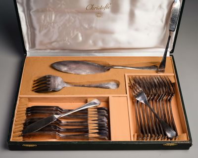 a box with a set of silverware in it